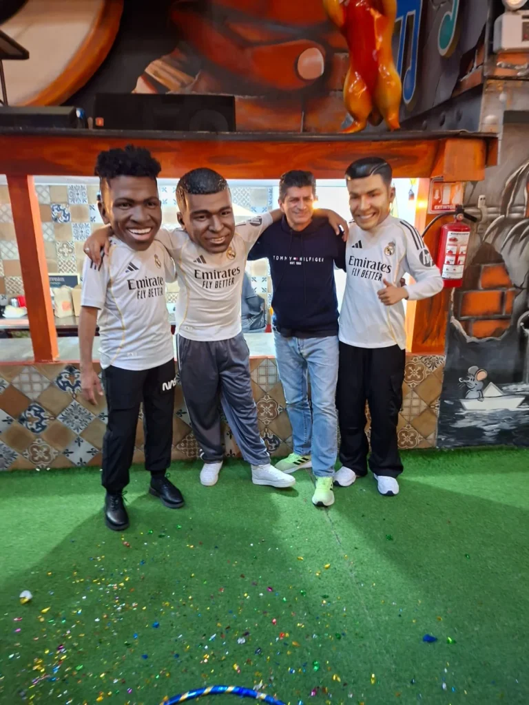 cómo organizar fiesta del Real Mdrid