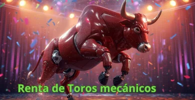 renta de Toros mecánicos cerca de mi
